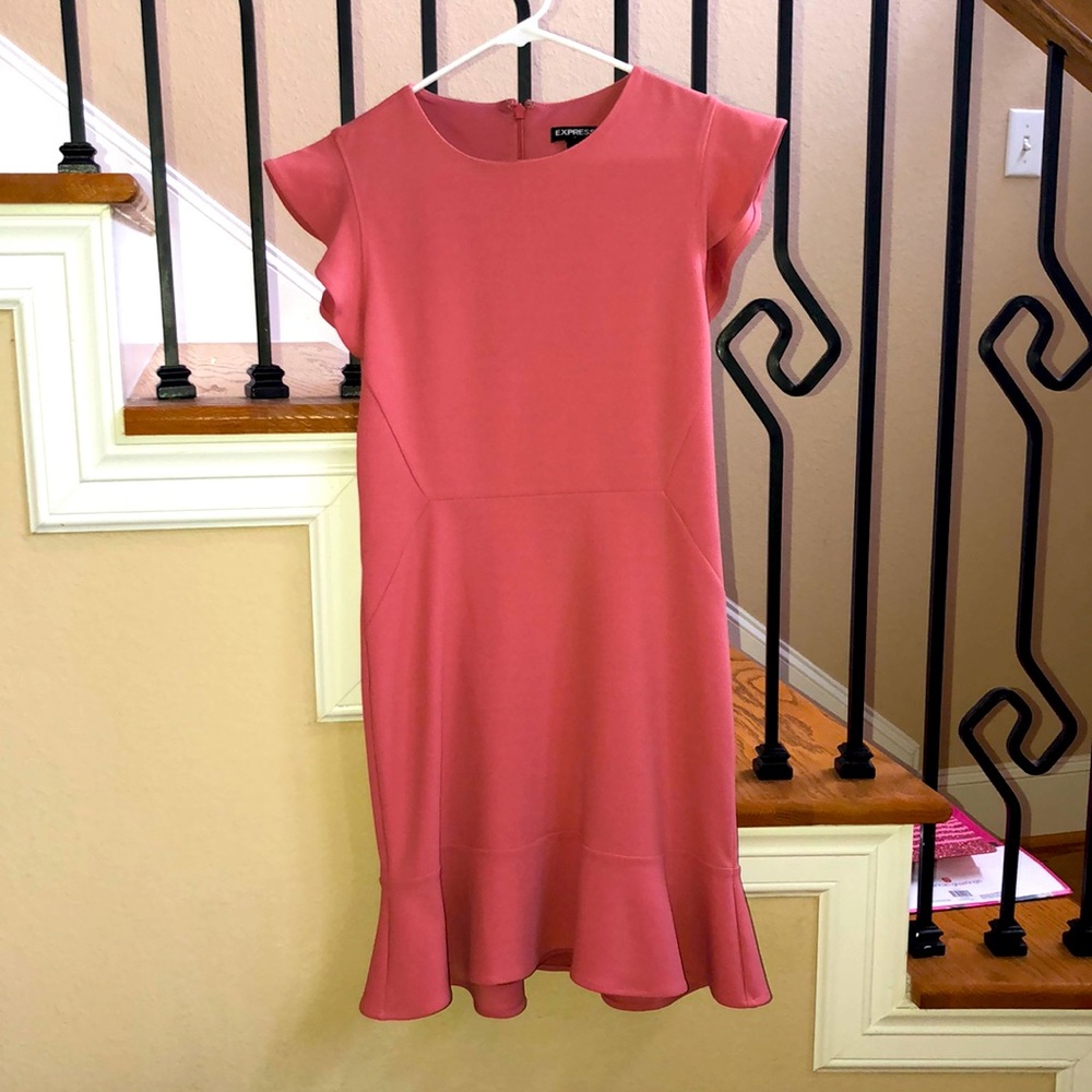 Peach Dress